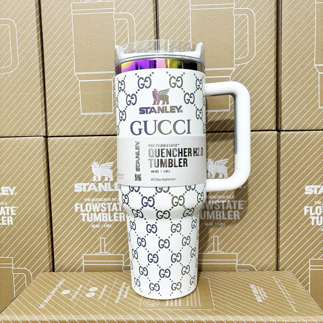 GUCCI Inspired 40 oz Stanley Tumbler - Image 2
