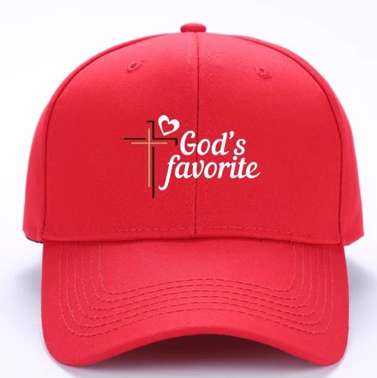 "God's Favorite" Cotton Hat - Image 5