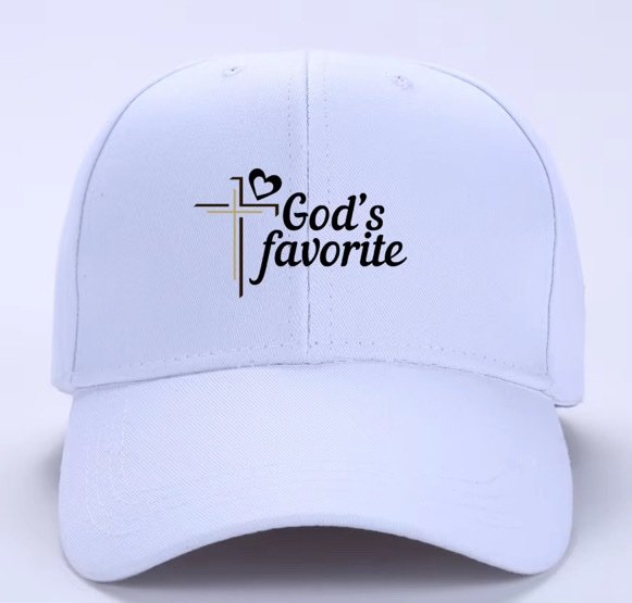 "God's Favorite" Cotton Hat - Image 2