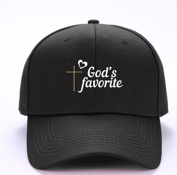 "God's Favorite" Cotton Hat - Image 3